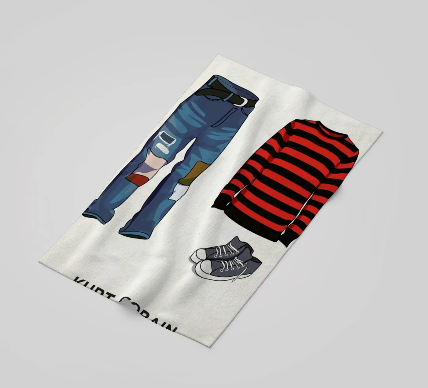 Ensemble Kurt Cobain telo mare da Moxy Creative House