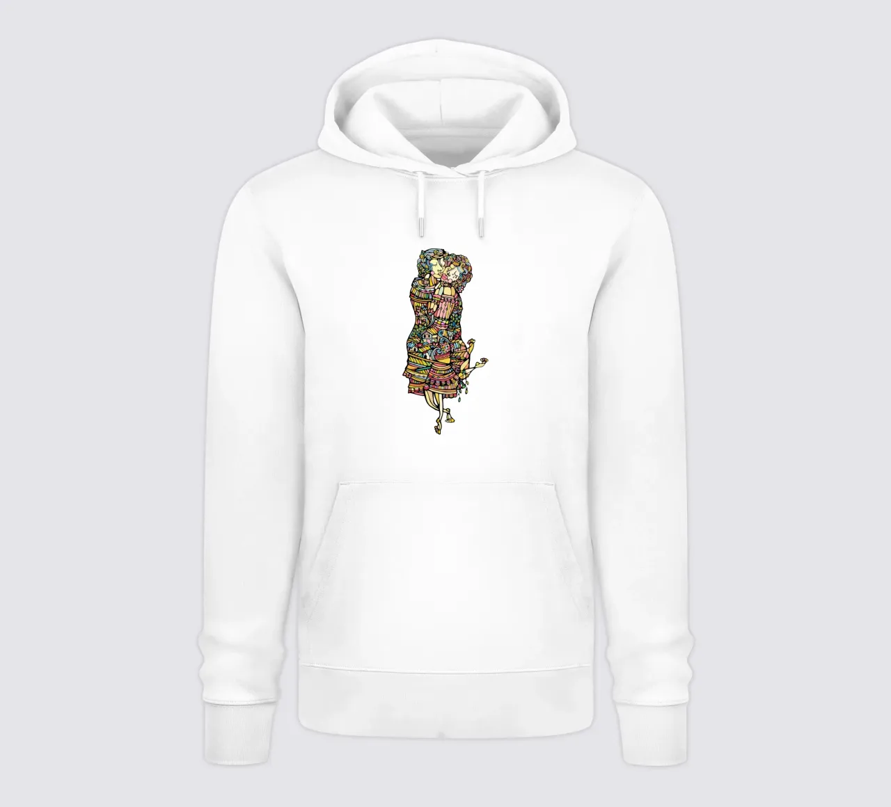 Der Kuss felpa con cappuccio da Ninhol