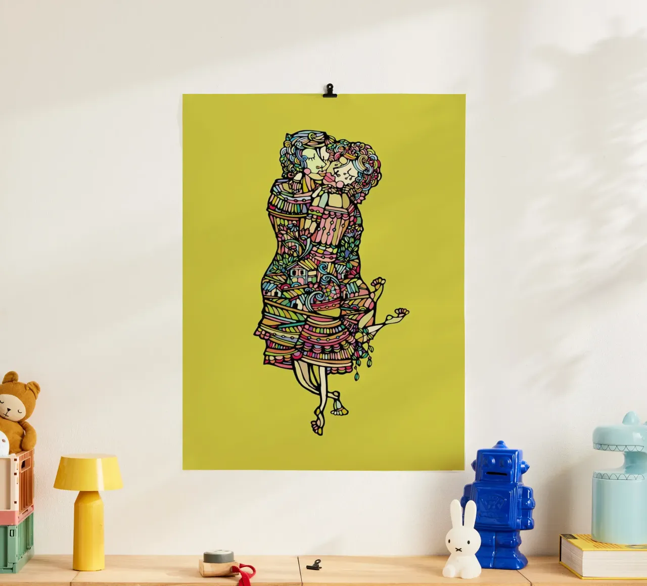 Der Kuss poster da Ninhol