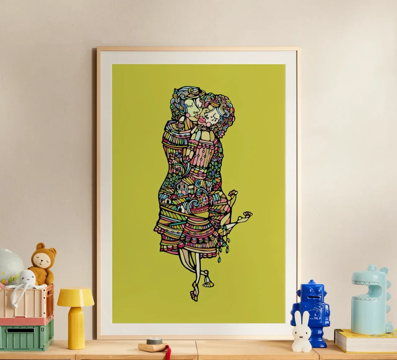 Der Kuss poster da Ninhol