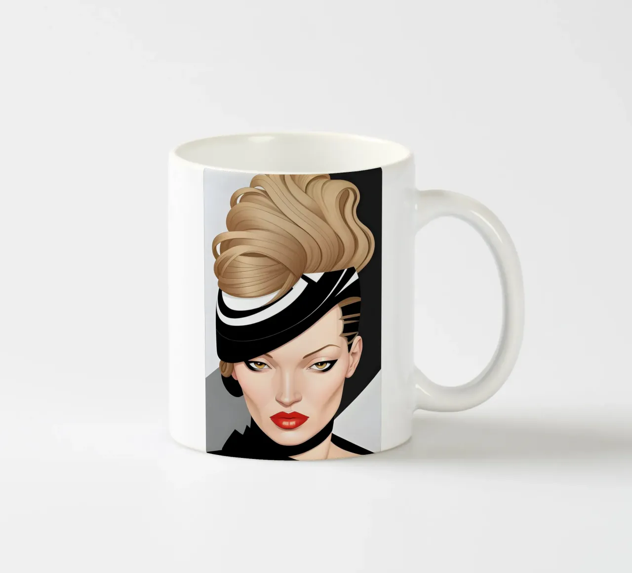 MODA VOGUE tazza in ceramica da ART DECO