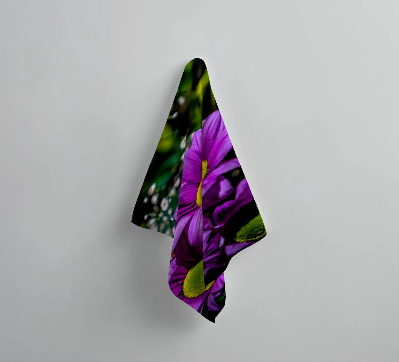 Bouquet di fiori colorati asciugamano da bagno da Marcus Beckert | Fotografie