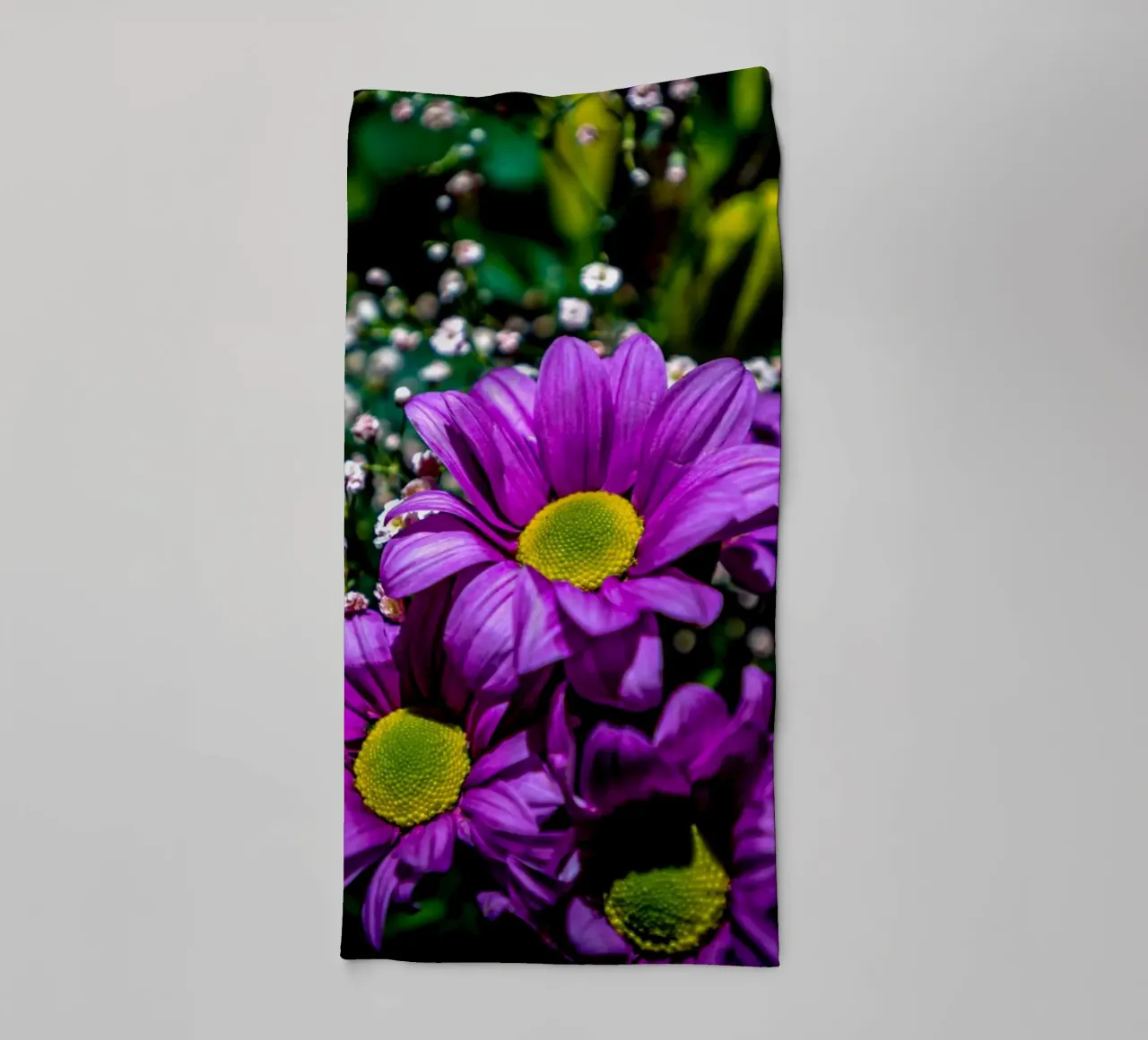 Bouquet di fiori colorati asciugamano da bagno da Marcus Beckert | Fotografie