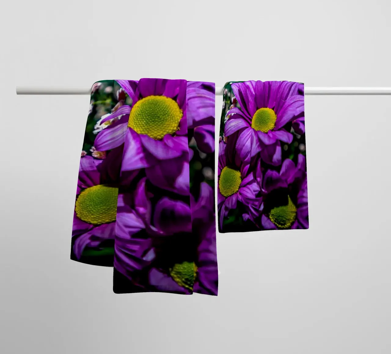 Bouquet di fiori colorati asciugamano da bagno da Marcus Beckert | Fotografie
