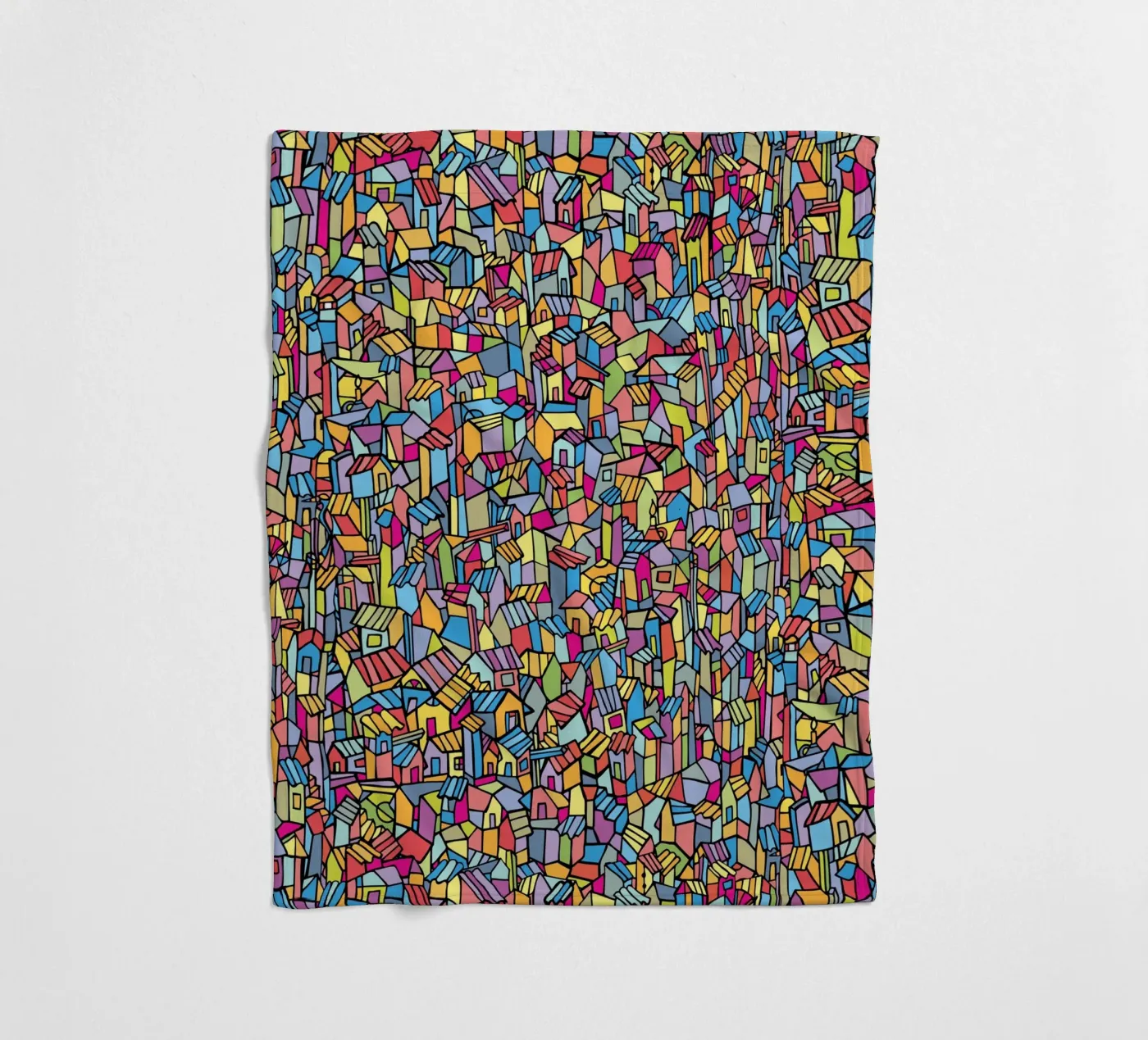 Favela I fleecedeken van Ninhol