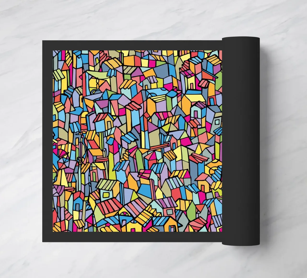 Favela I doormat by Ninhol