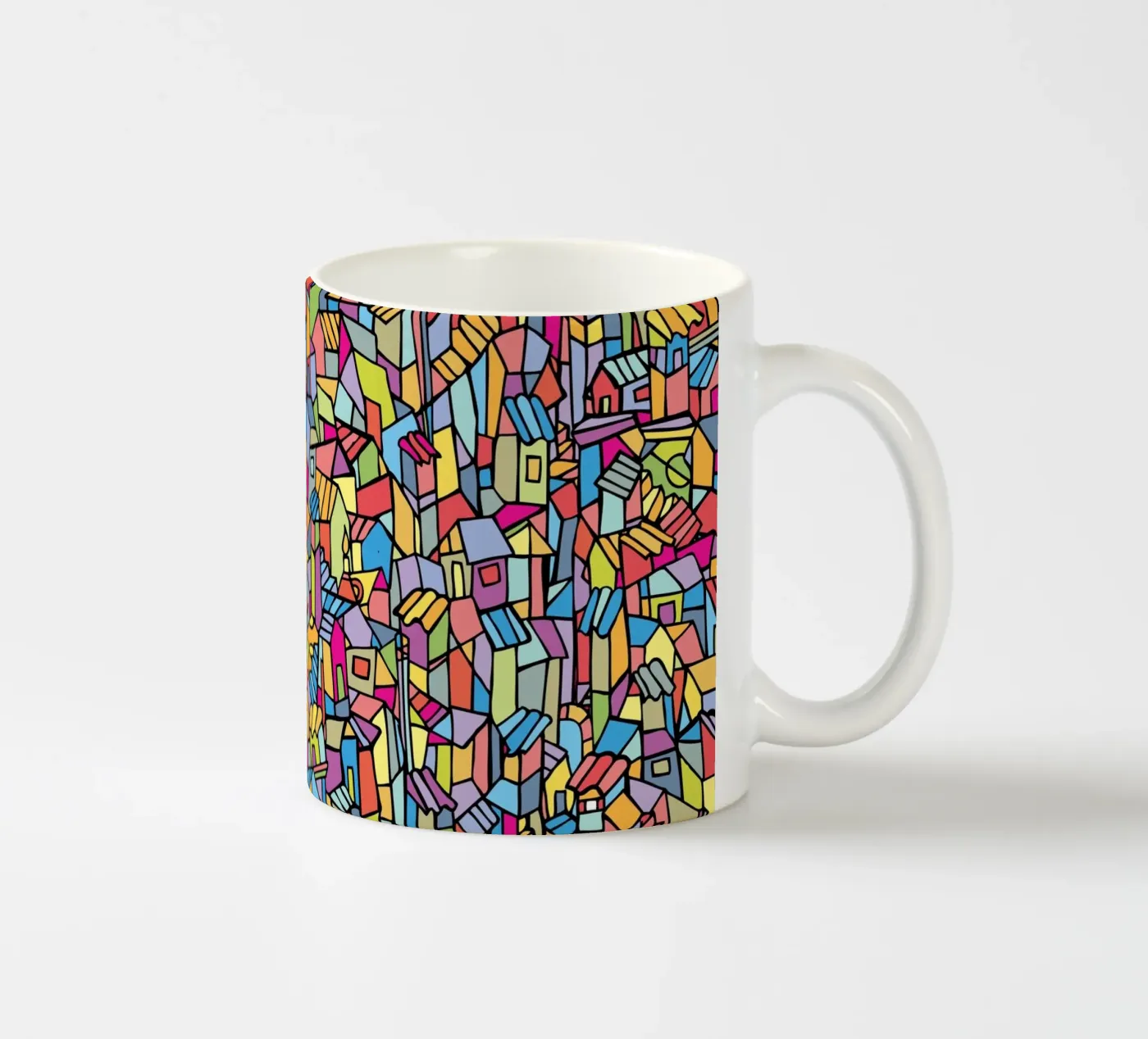 Favela I ceramic mug by Ninhol