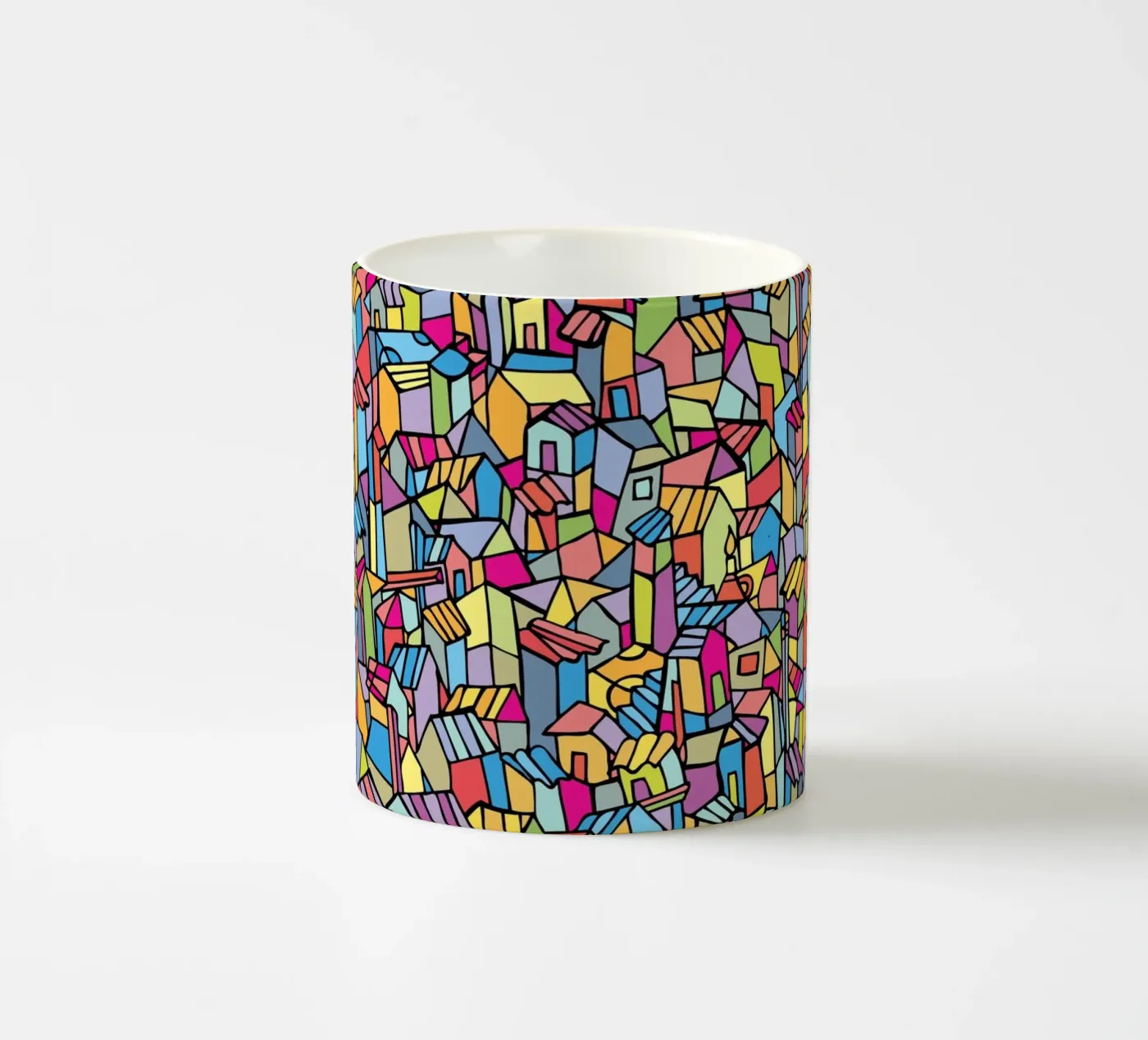 Favela I ceramic mug by Ninhol