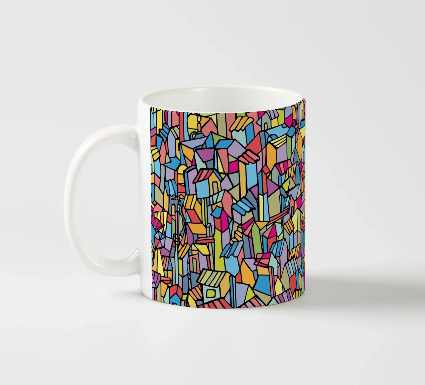 Favela I ceramic mug by Ninhol