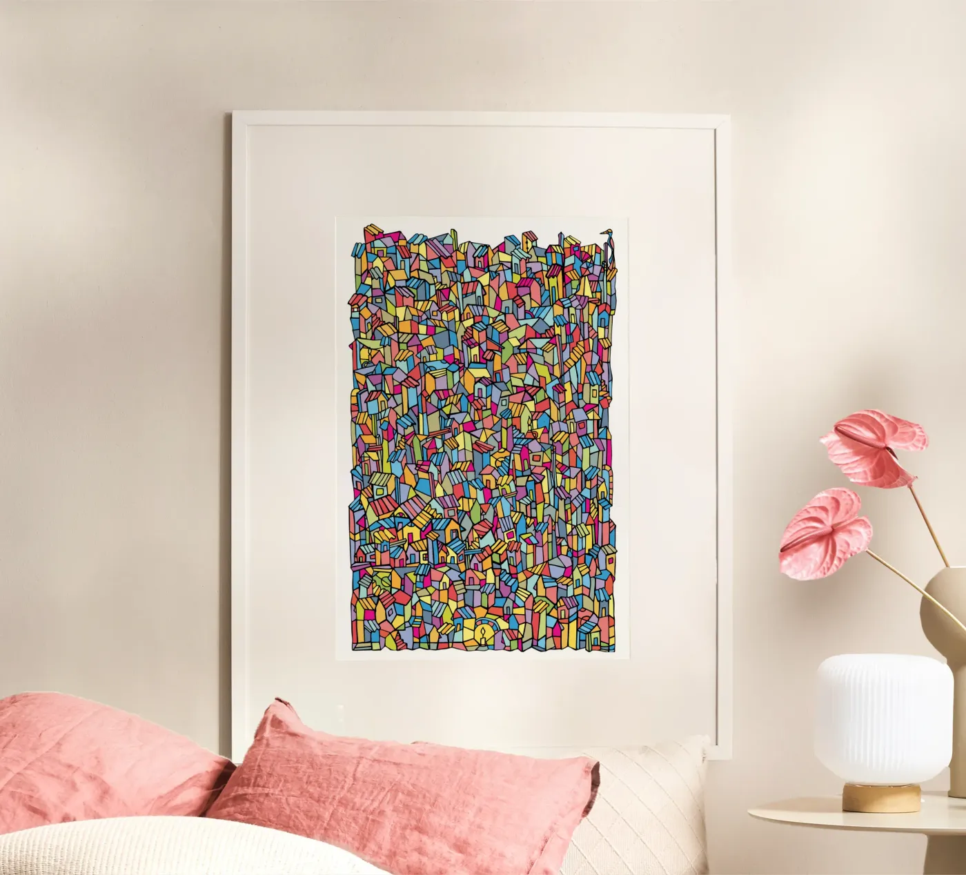 Favela I poster van Ninhol