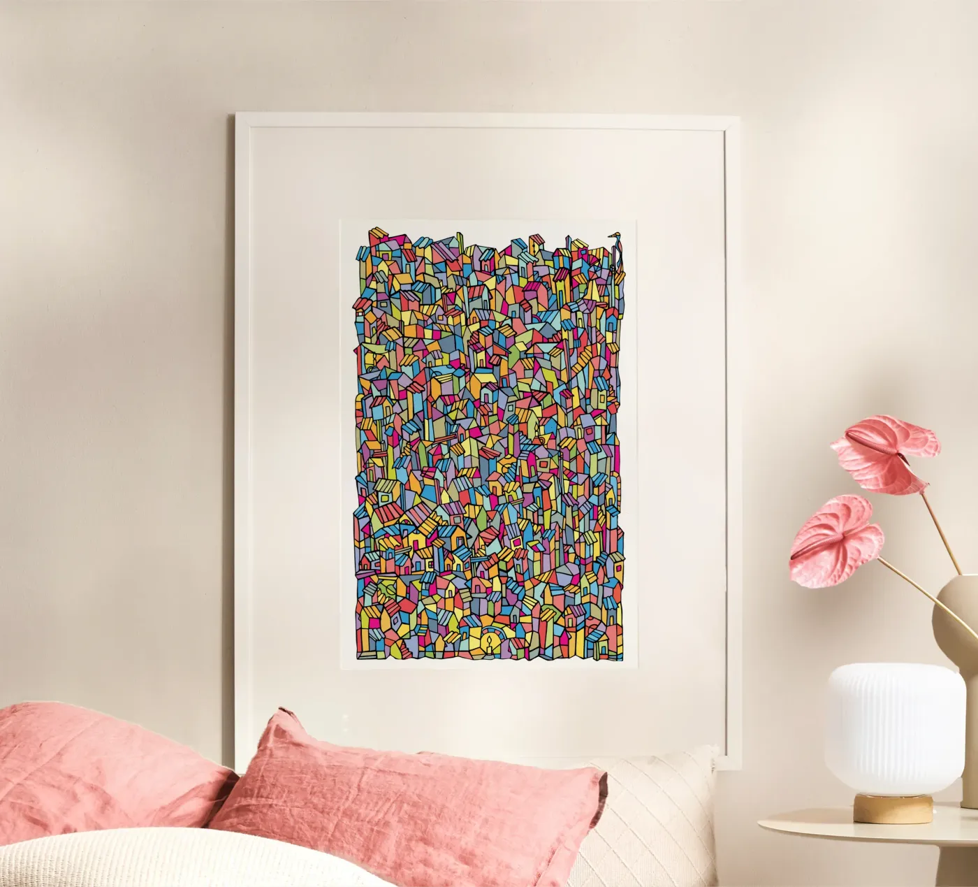 Favela I Poster von Ninhol