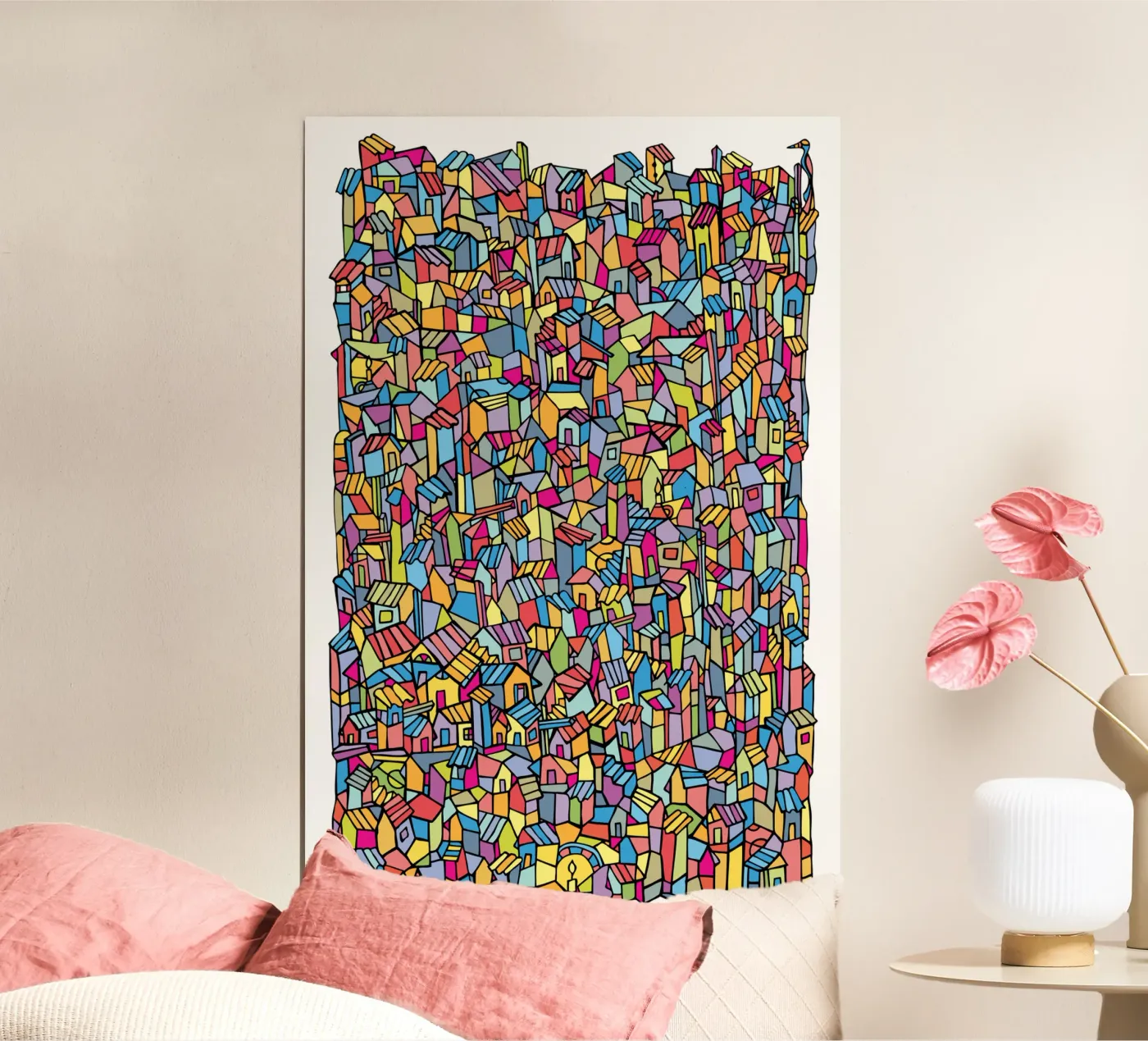 Favela I Poster von Ninhol