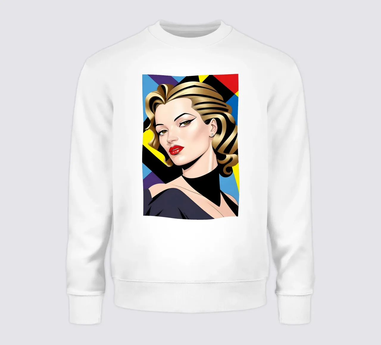 GEOMETRIA ART DECO VOGUE felpa da ART DECO