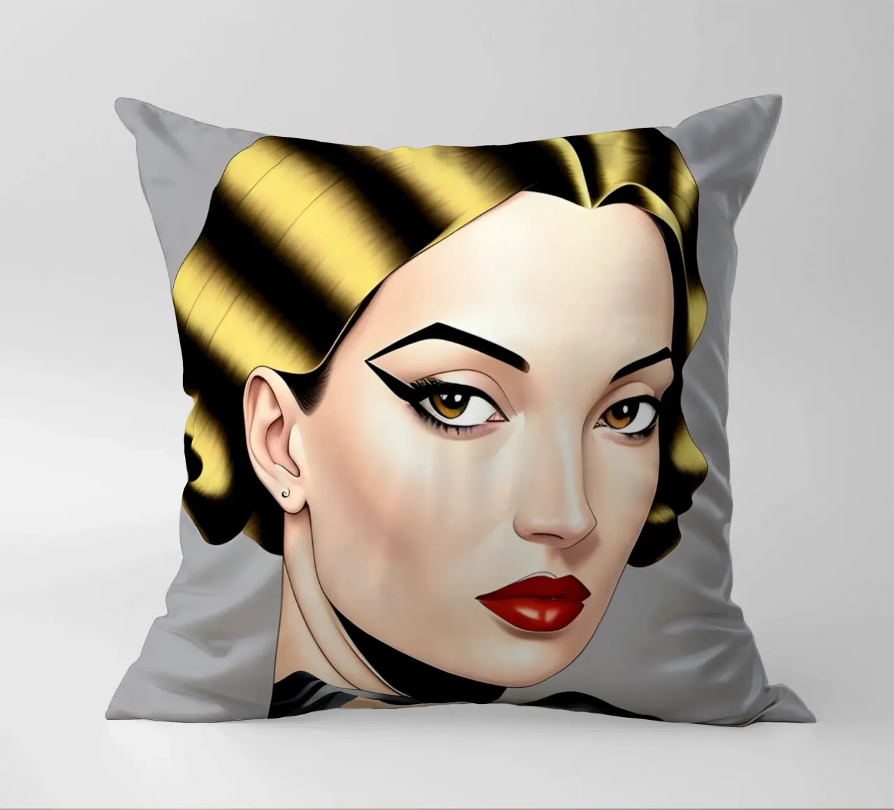 Moda stilizzata cuscino da ART DECO