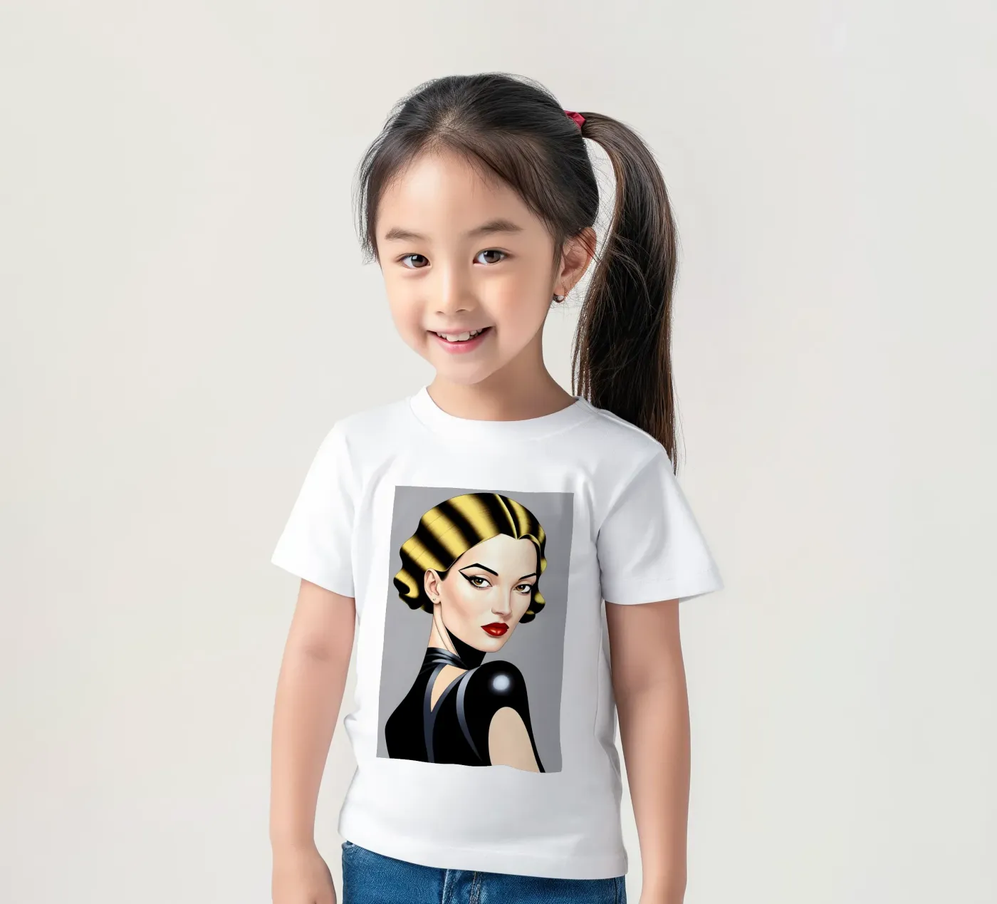 Moda stilizzata t-shirt bambini da ART DECO