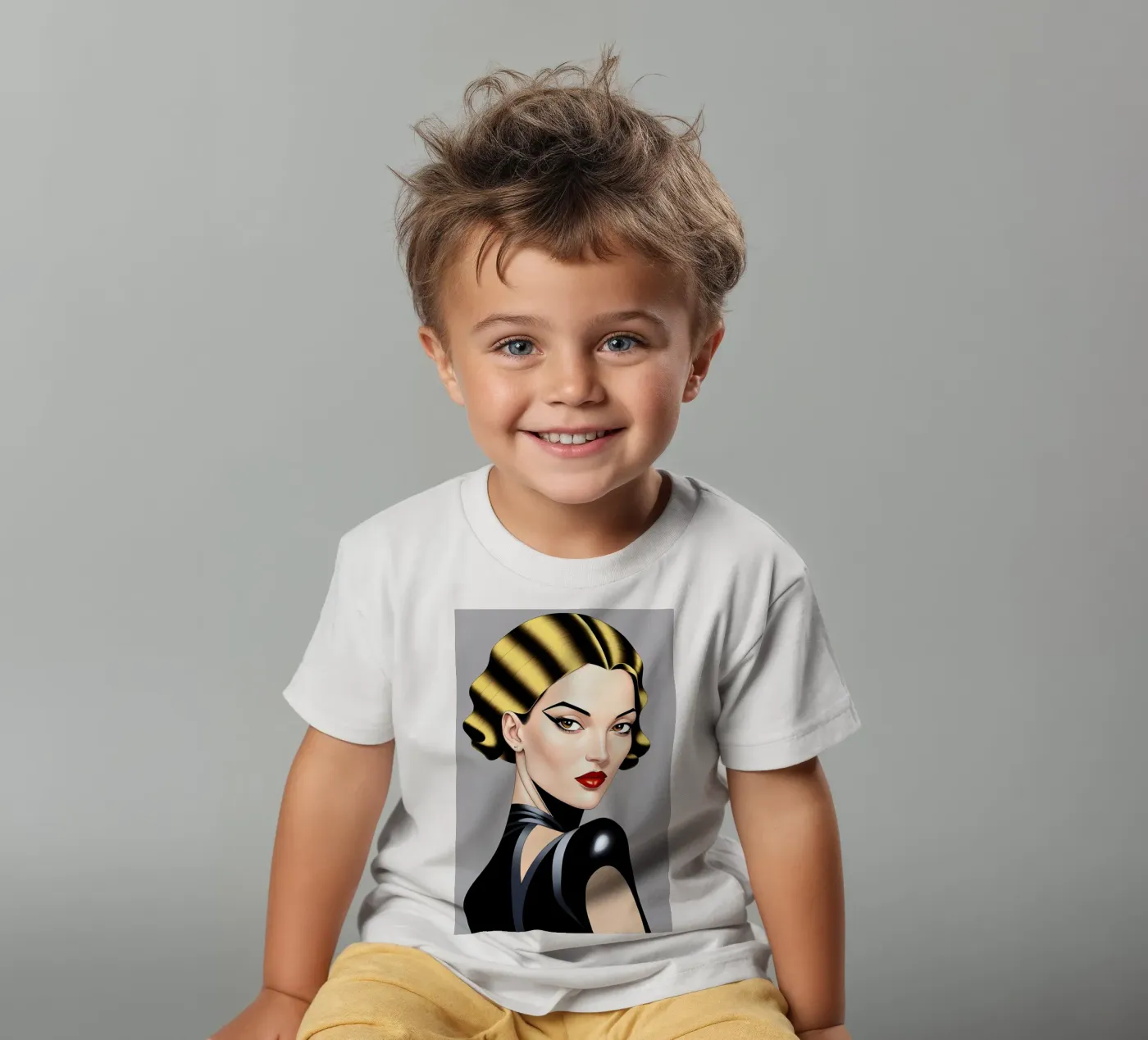 Moda stilizzata t-shirt bambini da ART DECO