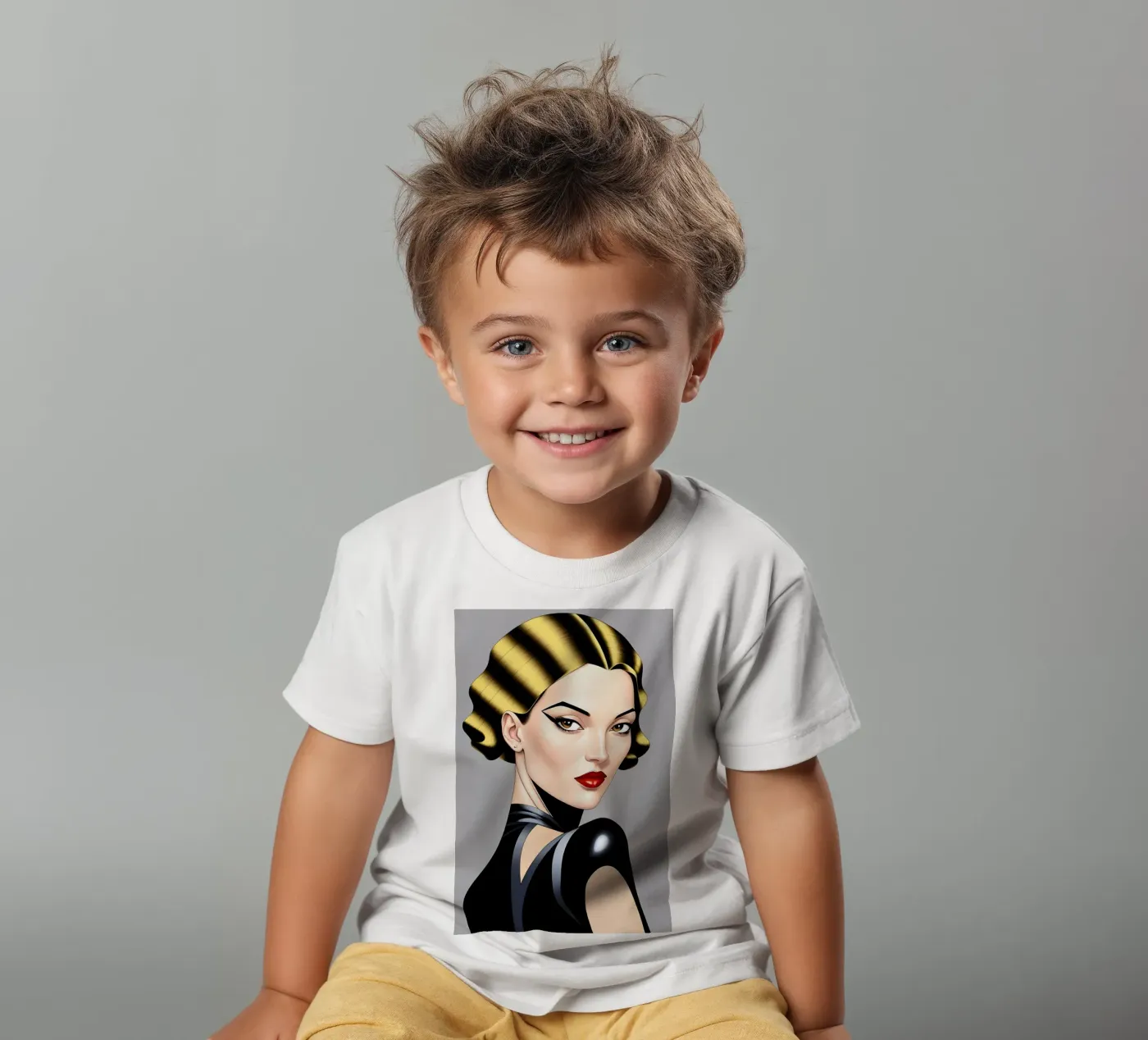 Moda stilizzata t-shirt bambini da ART DECO