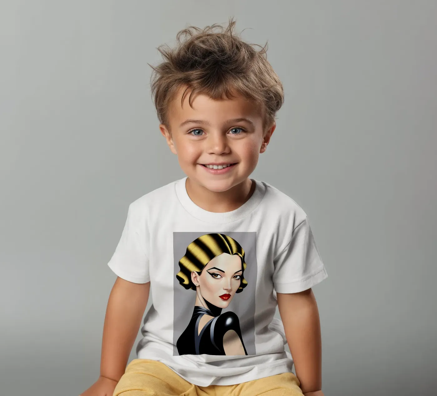 Moda stilizzata t-shirt bambini da ART DECO