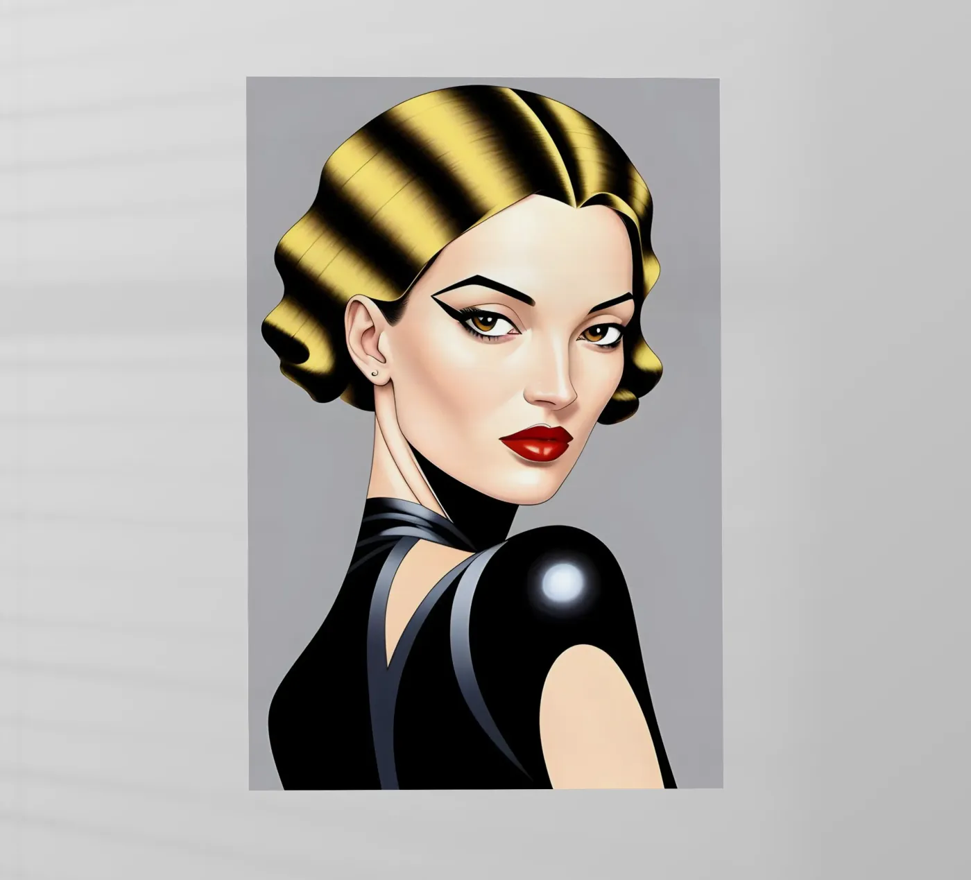 Moda stilizzata pellicola backlit da ART DECO