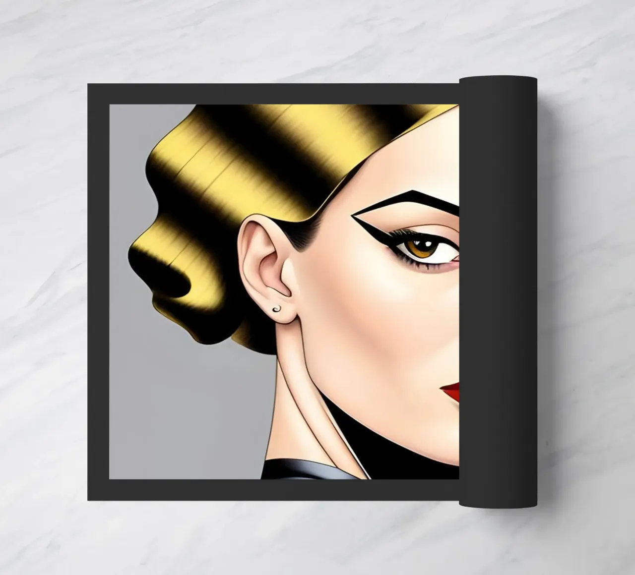 Moda stilizzata zerbino da ART DECO