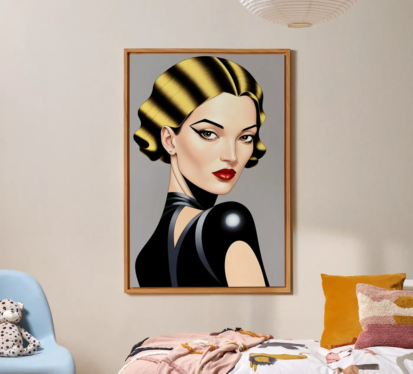 Moda stilizzata pannello forex da ART DECO