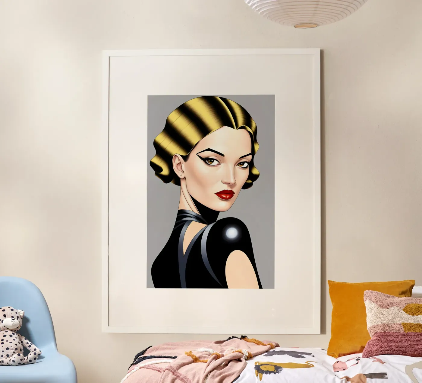 Moda stilizzata poster da ART DECO