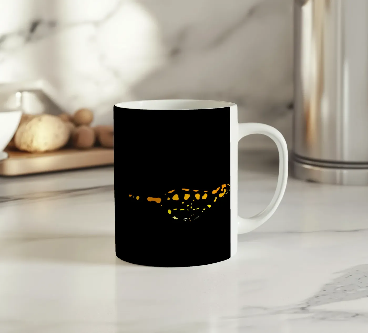 Salamander ceramic mug by C.WILL