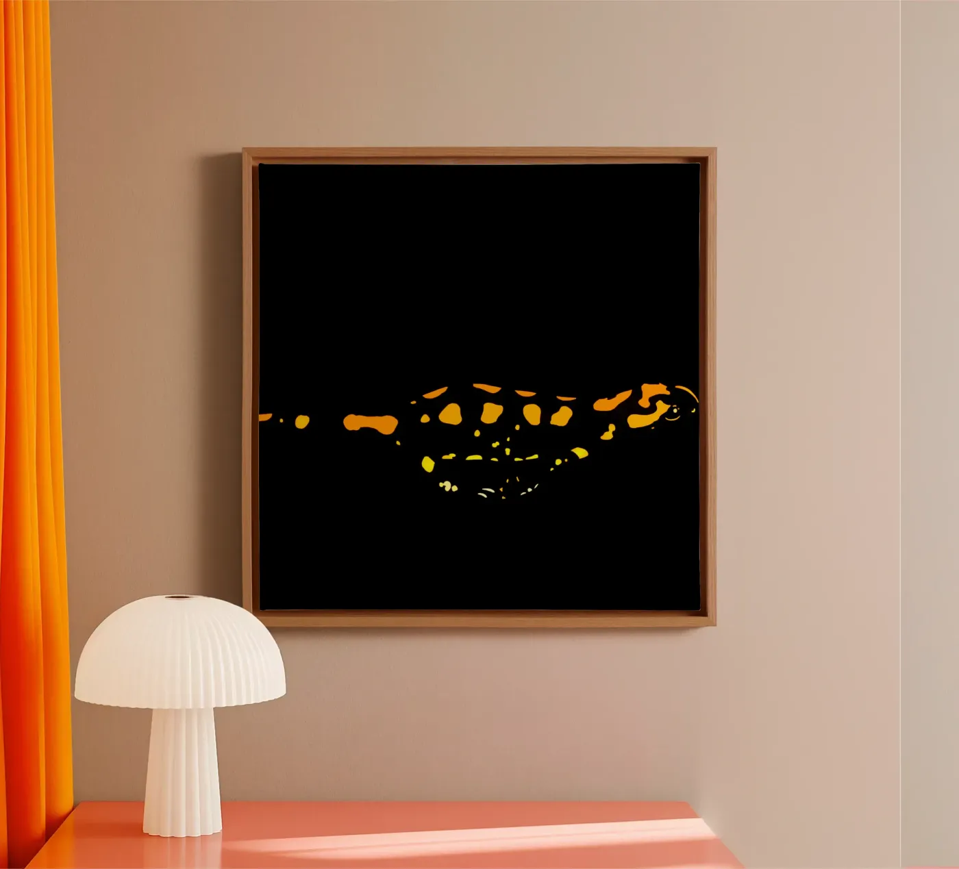 Salamander canvas by C.WILL