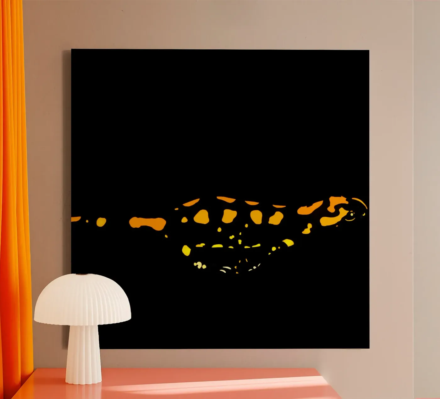 Salamander canvas by C.WILL