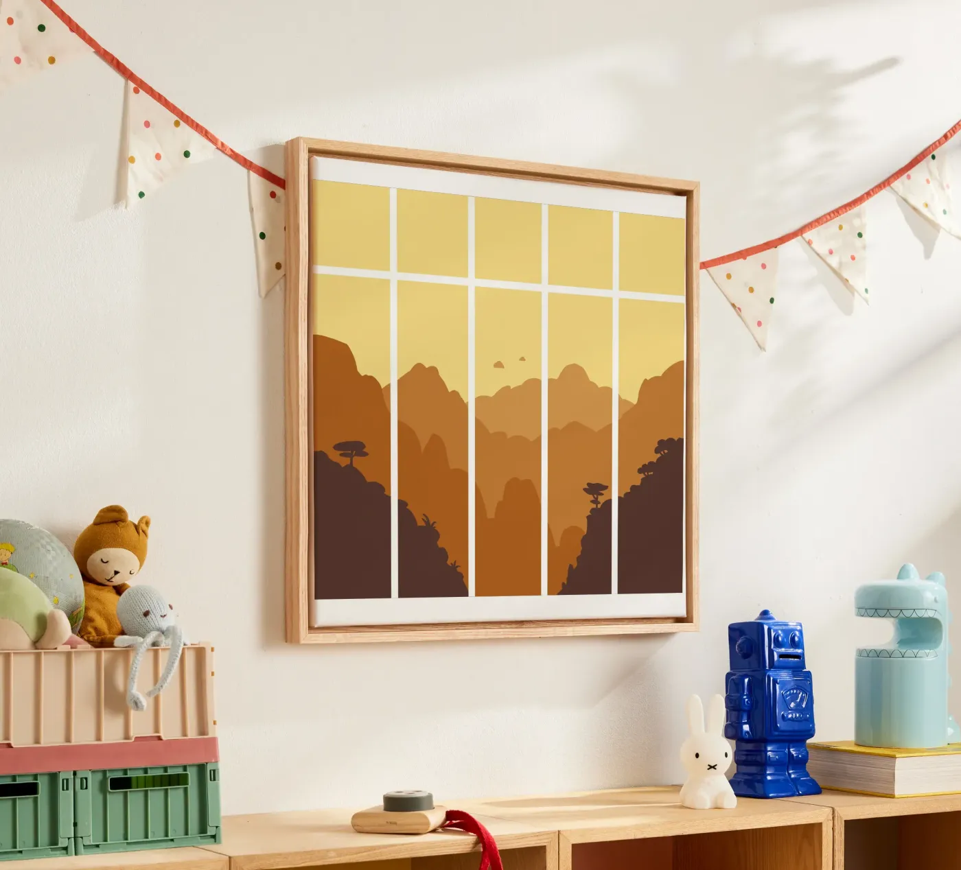 Mountains canvas by C.WILL