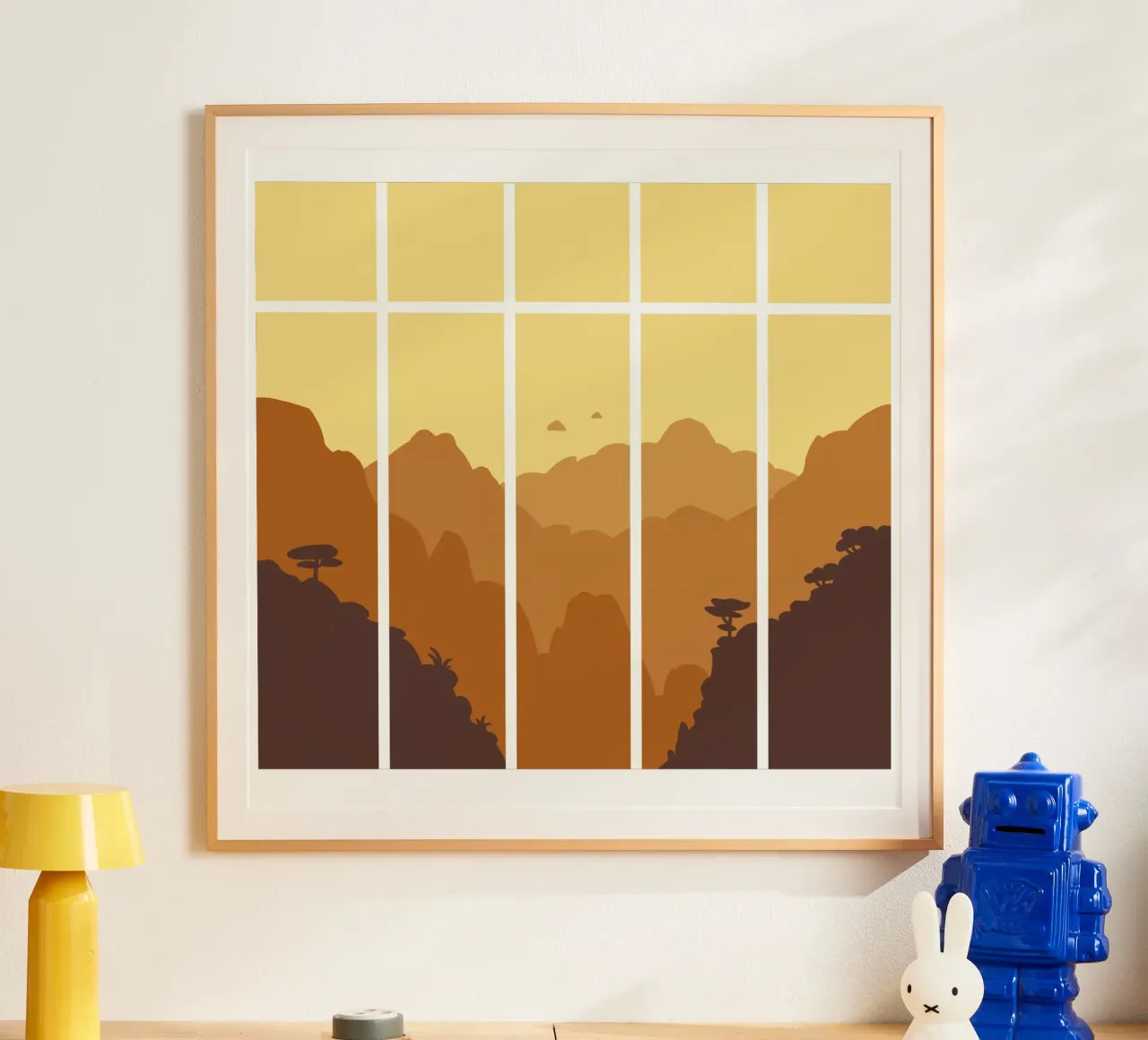 Mountains poster by C.WILL