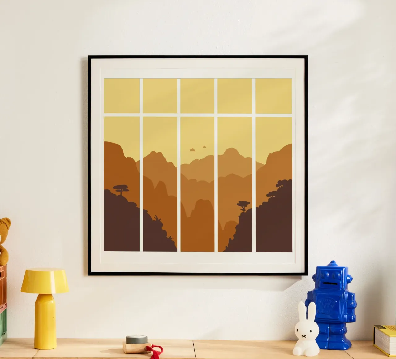 Mountains poster by C.WILL