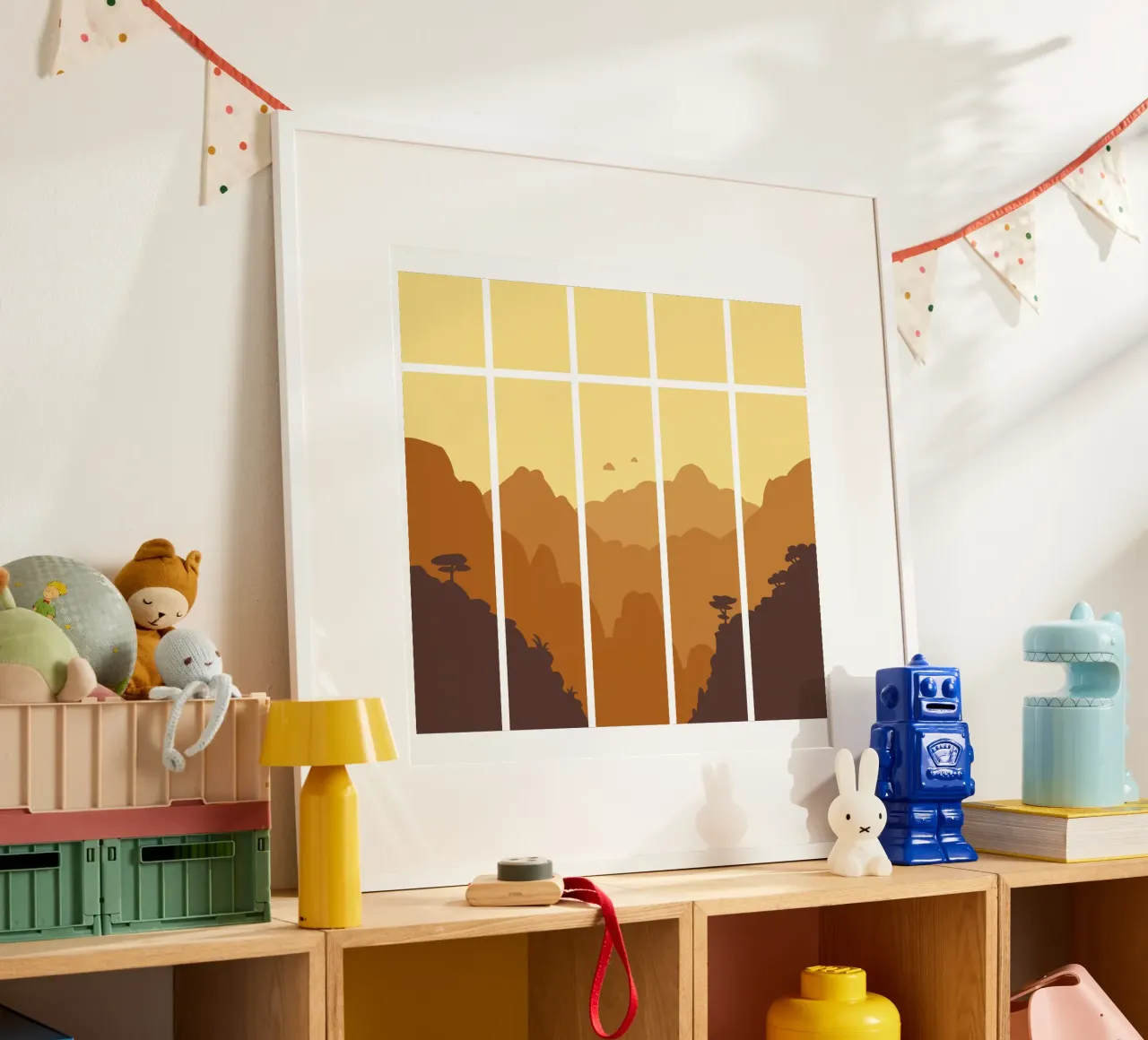 Mountains poster by C.WILL