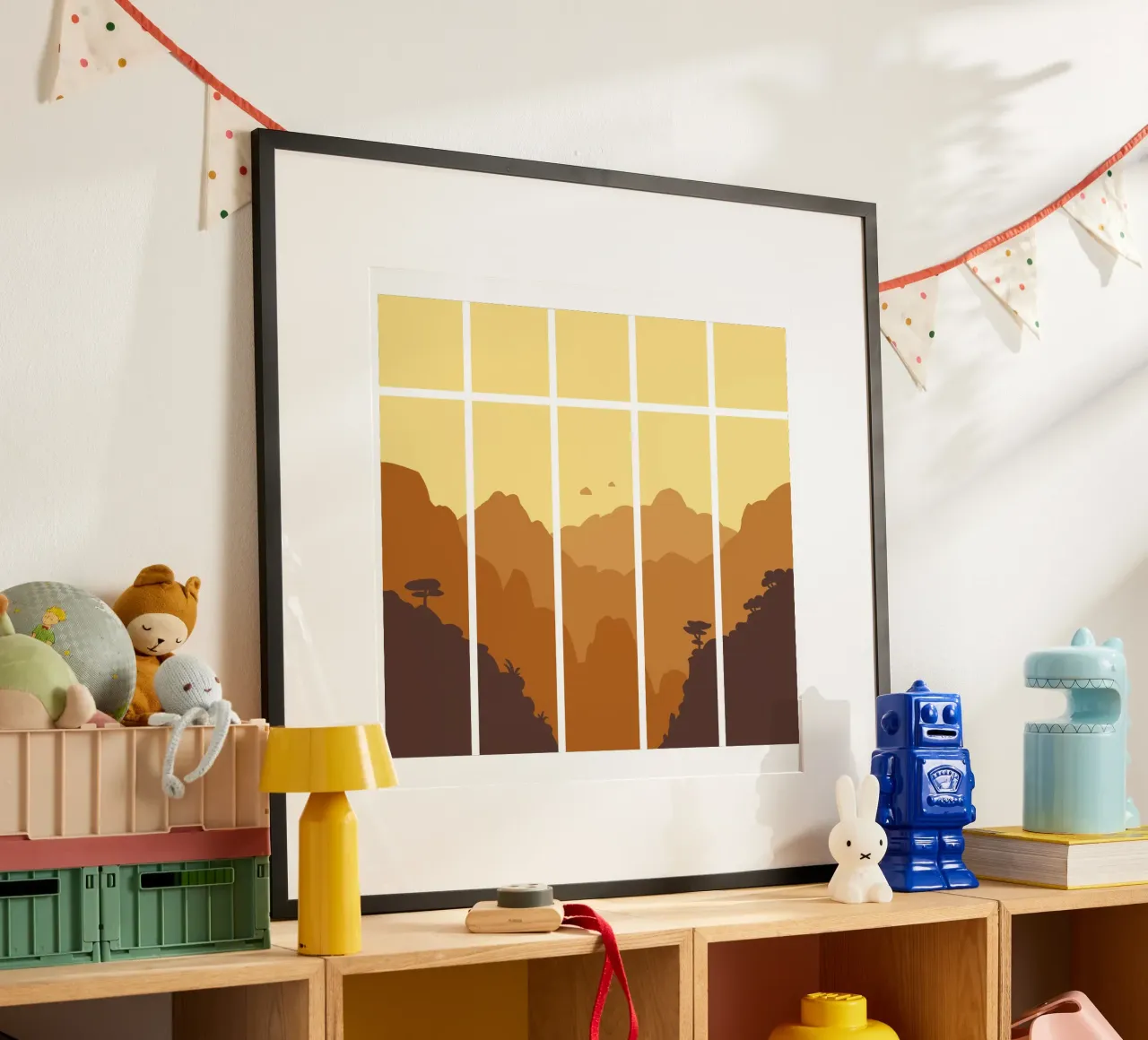 Mountains poster by C.WILL