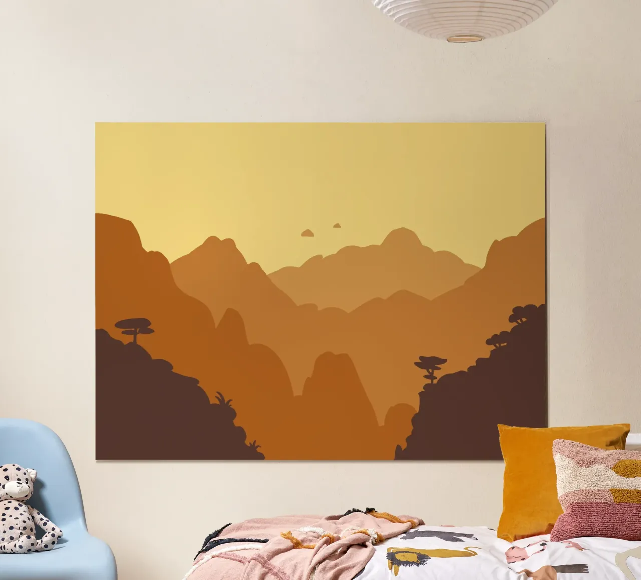 Mountains poster by C.WILL