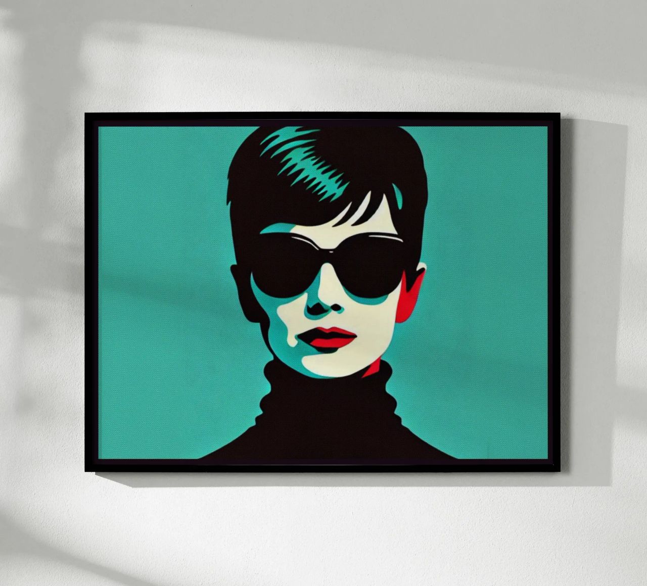 Audrey - Vintage poster print poster by posterprints-by-nomad
