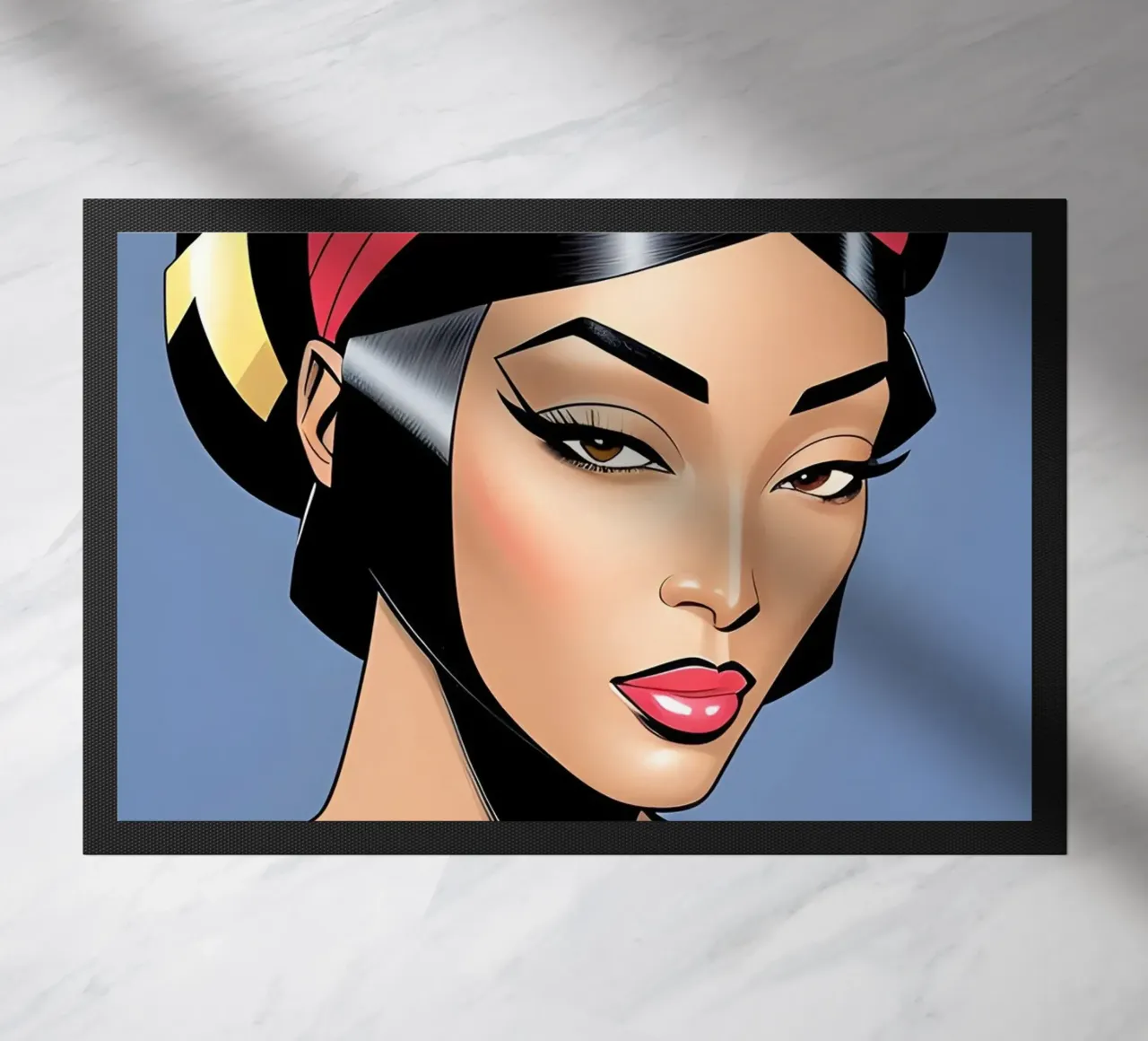 CHEF-D'ŒUVRE DE LA MODE VOGUE paillasson de ART DECO