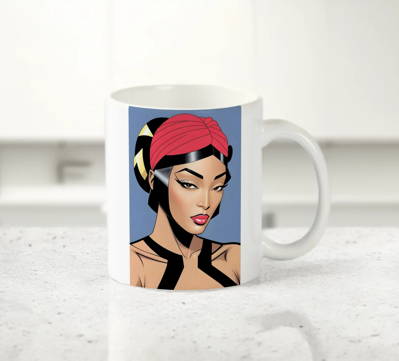 VOGUE FASHION MASTERPIECE ceramic mug by ART DECO