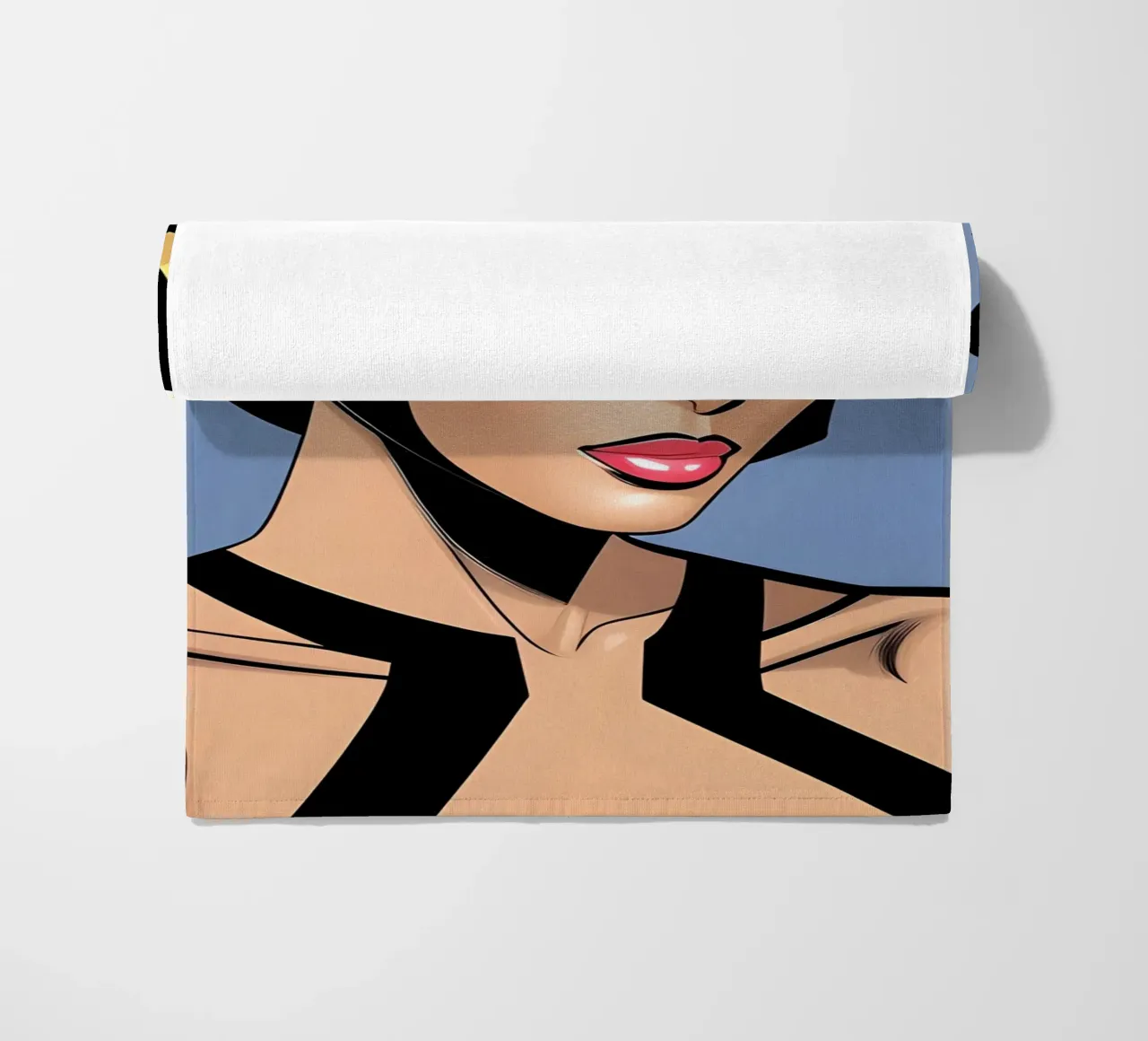 VOGUE FASHION MASTERPIECE beach towel by ART DECO