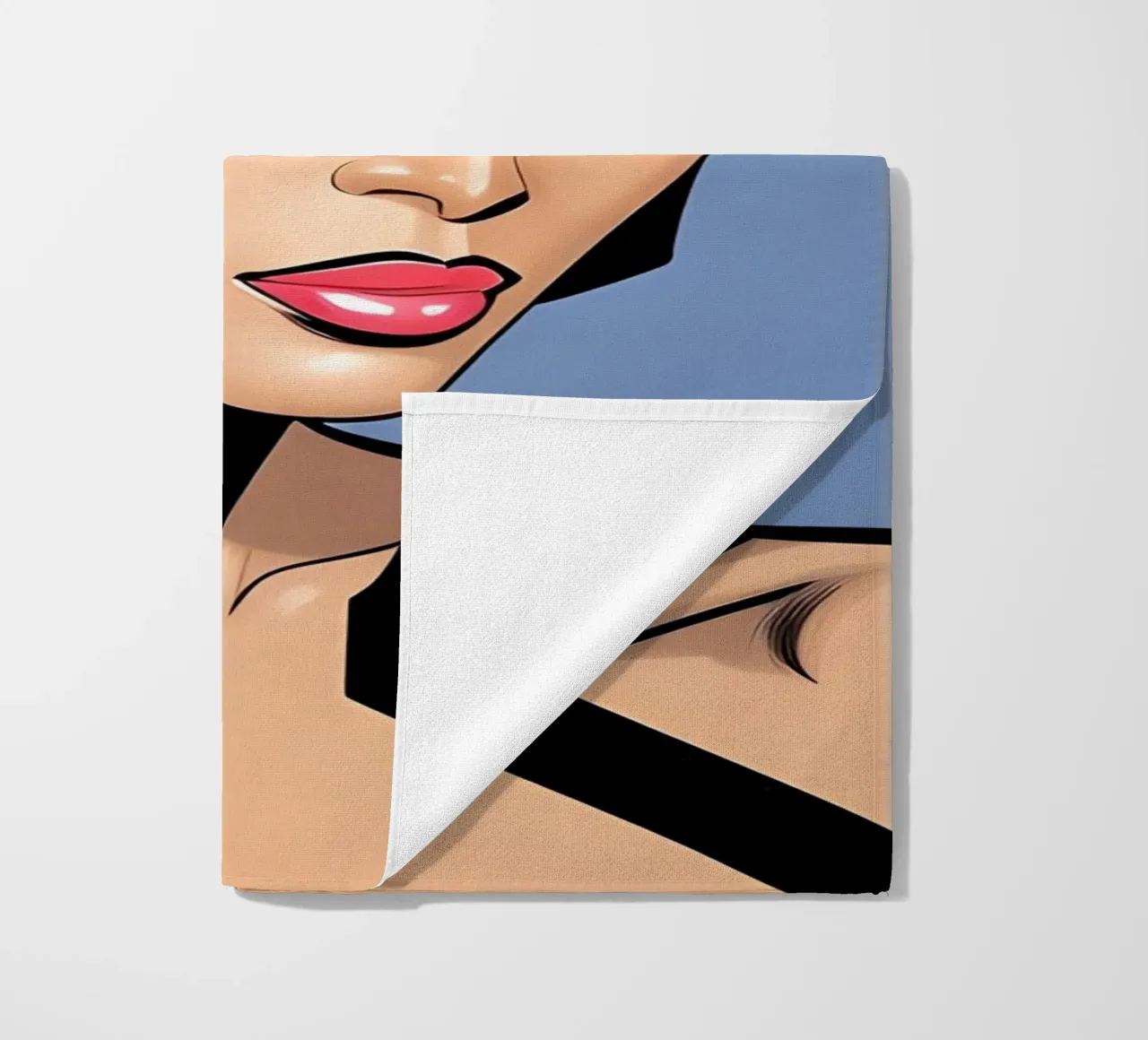 VOGUE FASHION MASTERPIECE beach towel by ART DECO