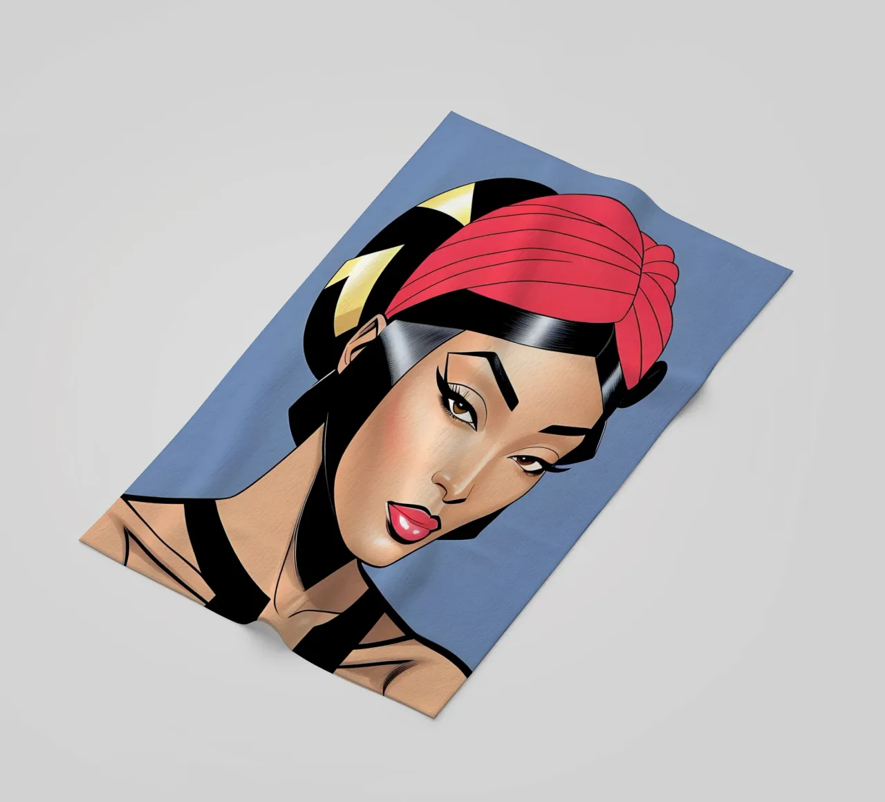 VOGUE FASHION MASTERPIECE beach towel by ART DECO