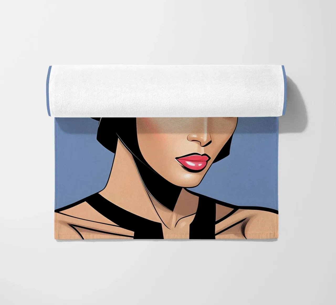 VOGUE FASHION MASTERPIECE beach towel by ART DECO
