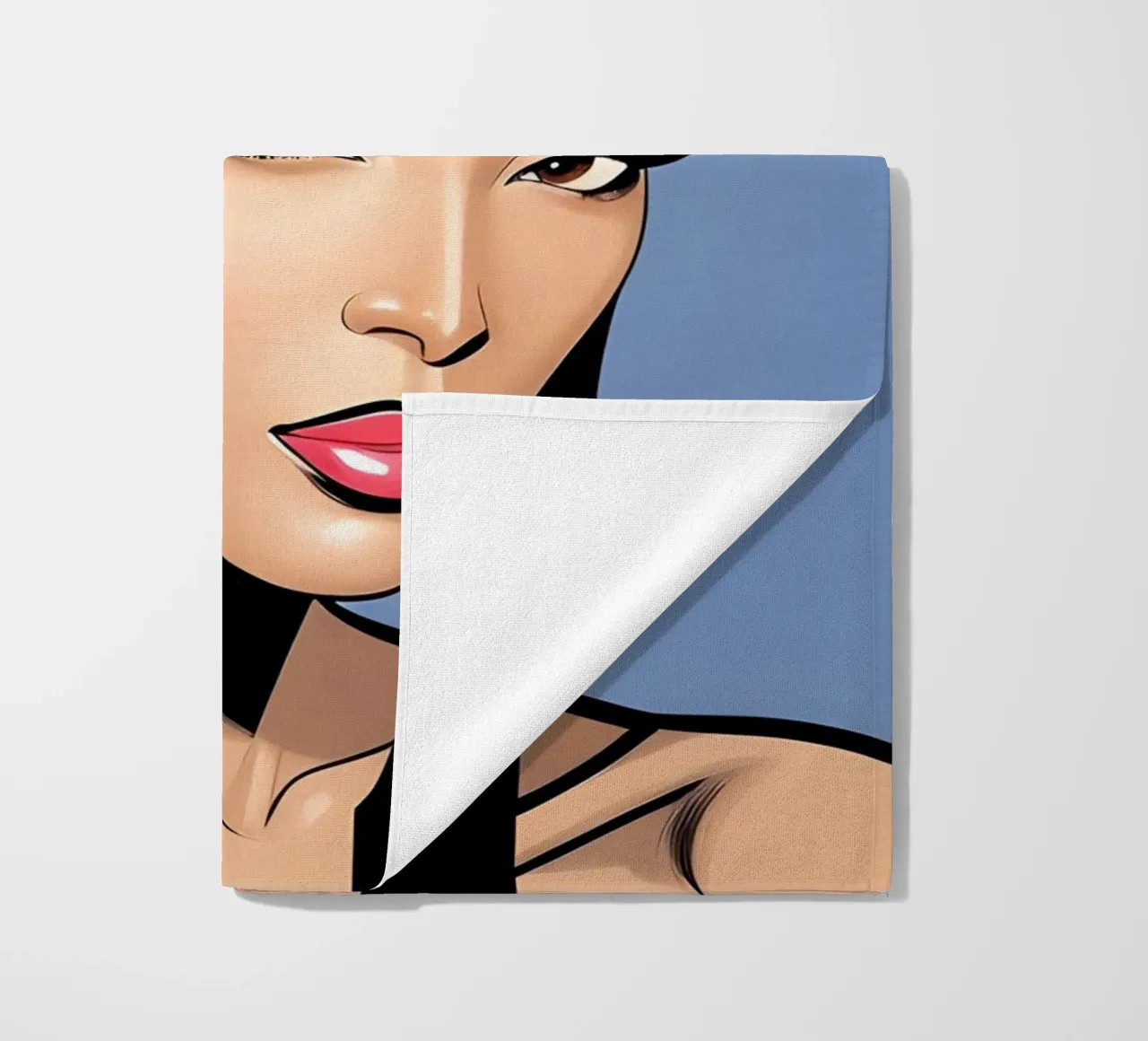 VOGUE FASHION MASTERPIECE beach towel by ART DECO
