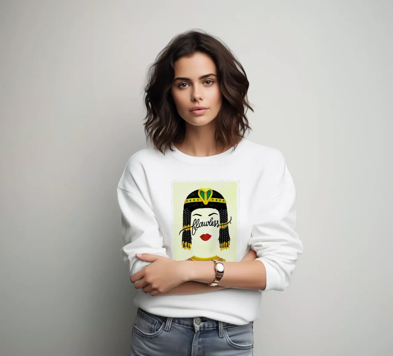 Flawless Cleopatra sweatshirt van Nour Tohme