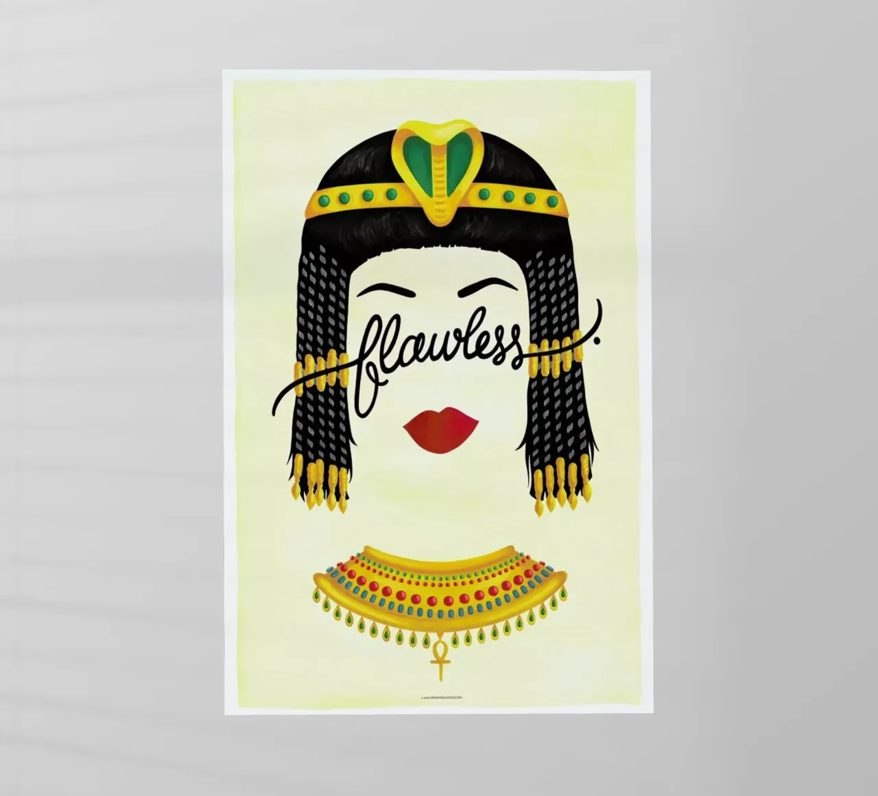 Flawless Cleopatra pellicola backlit da Nour Tohme
