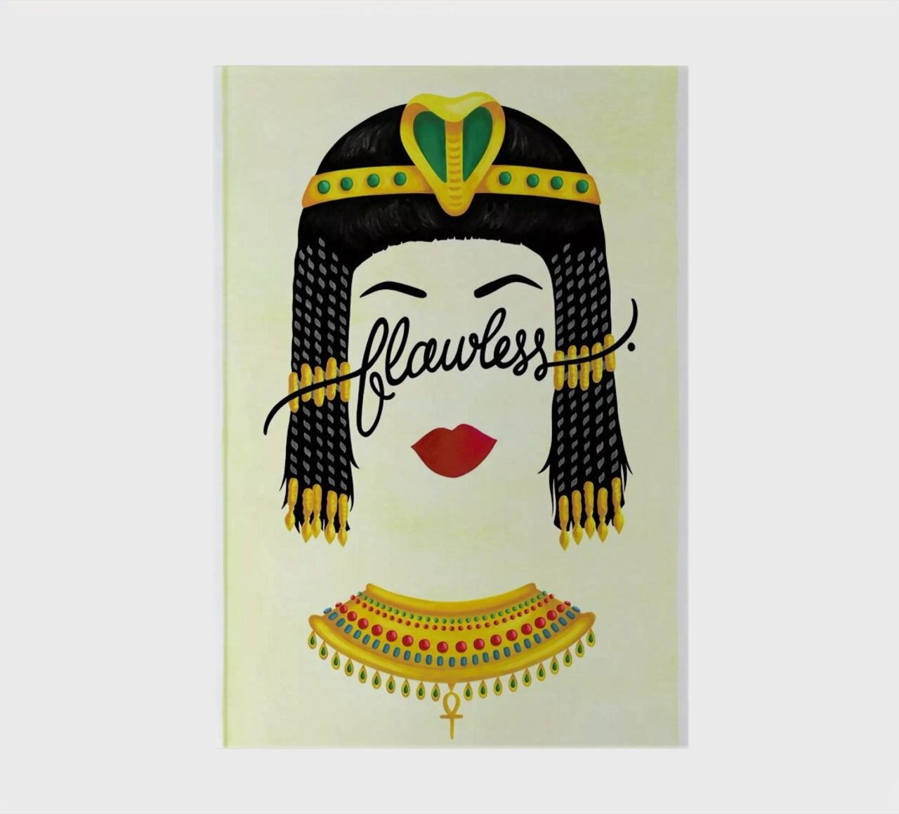 Flawless Cleopatra notebook by Nour Tohme