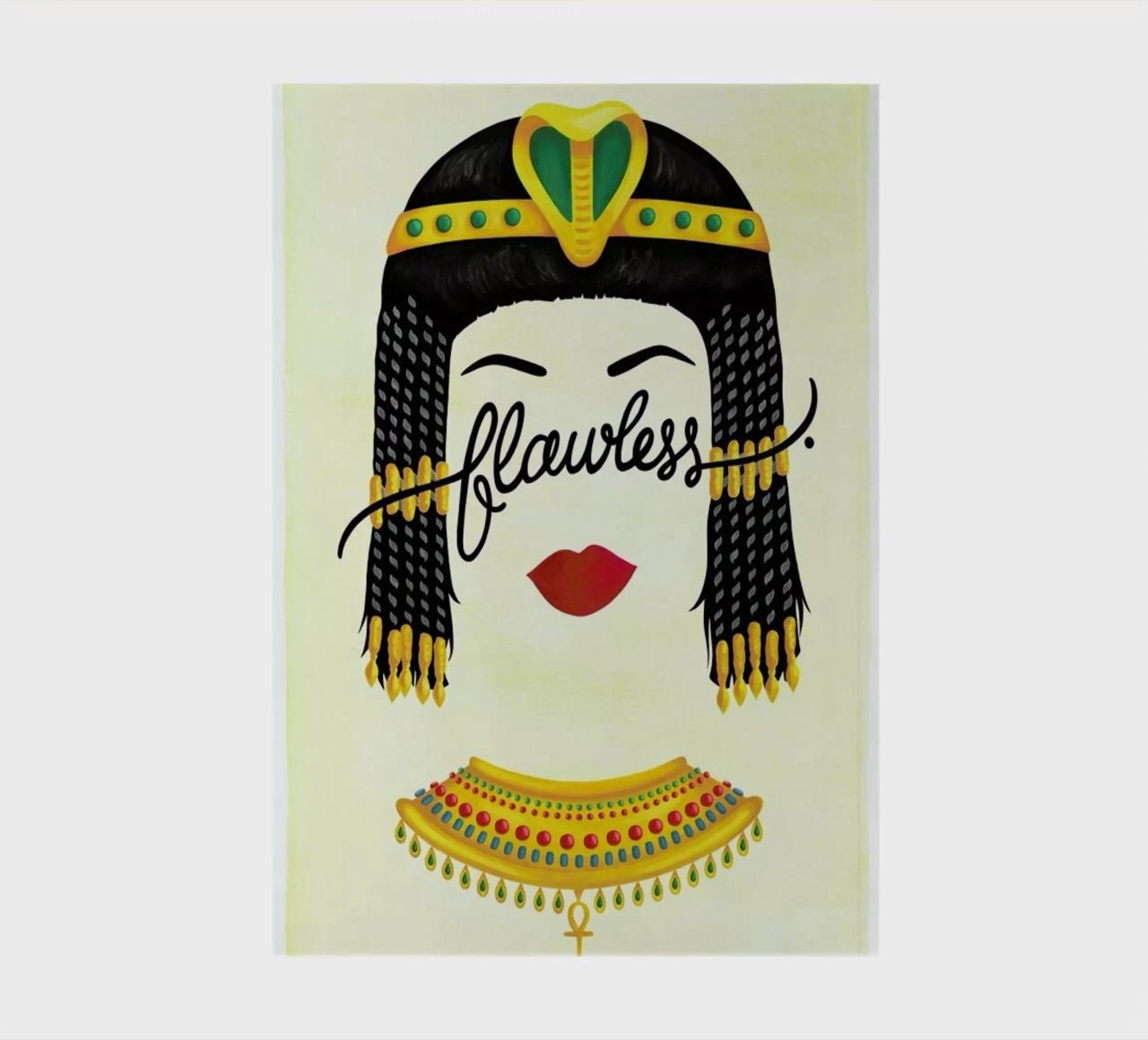 Flawless Cleopatra notebook by Nour Tohme