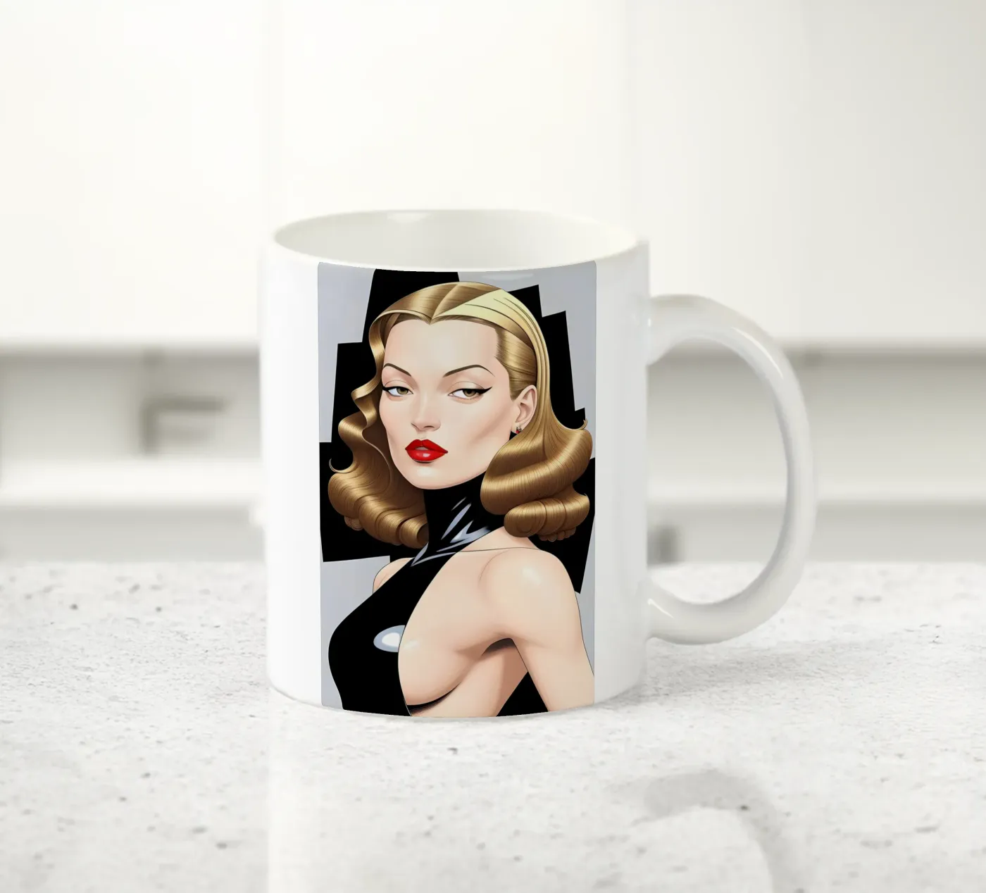SEDUCTION keramische mok van ART DECO
