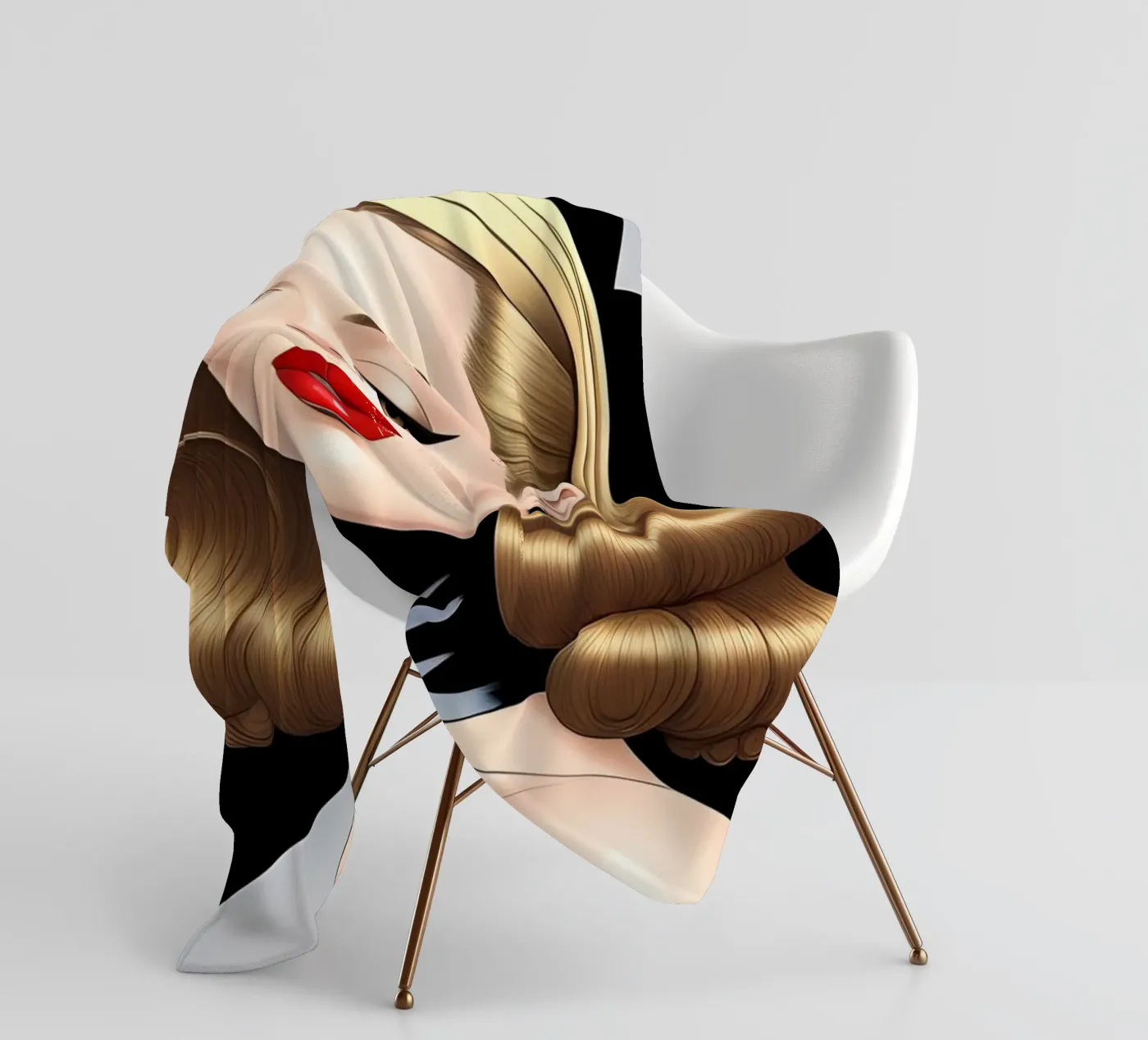 SEDUZIONE coperta in pile da ART DECO