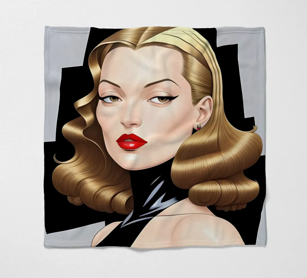 SEDUZIONE coperta in pile da ART DECO